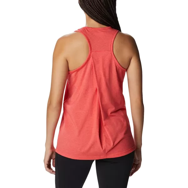 imageColumbia Womens Sun Trek TankRed Hibiscus Heather