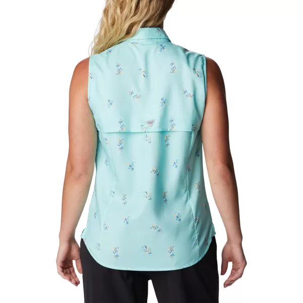 imageColumbia Womens Super Tamiami Sleeveless ShirtGulf Stream Bouquet Foray