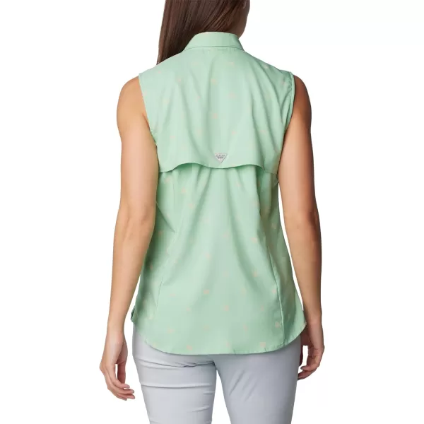 imageColumbia Womens Super Tamiami Sleeveless ShirtNew Mint Happy Tides