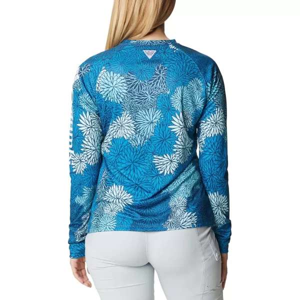 imageColumbia Womens Super Tidal Tee Long SleeveCarbon  Anemones