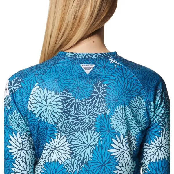 imageColumbia Womens Super Tidal Tee Long SleeveCarbon  Anemones