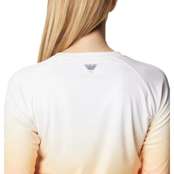 imageColumbia Womens Super Tidal Tee Long SleeveCocoa Butter  Pfg Gradient