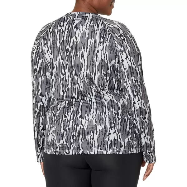 imageColumbia Womens Super Tidal Tee Long SleeveCool Grey Mossy Oak Bottomland