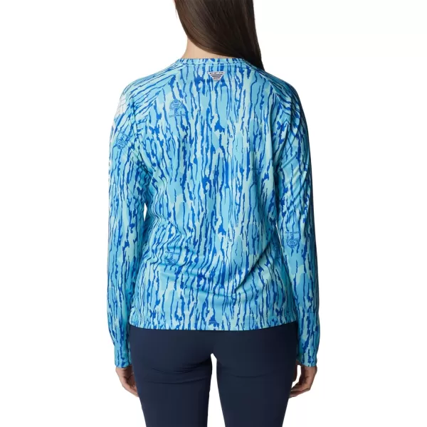 imageColumbia Womens Super Tidal Tee Long SleeveGulf Stream Mossy Oak Bottomland