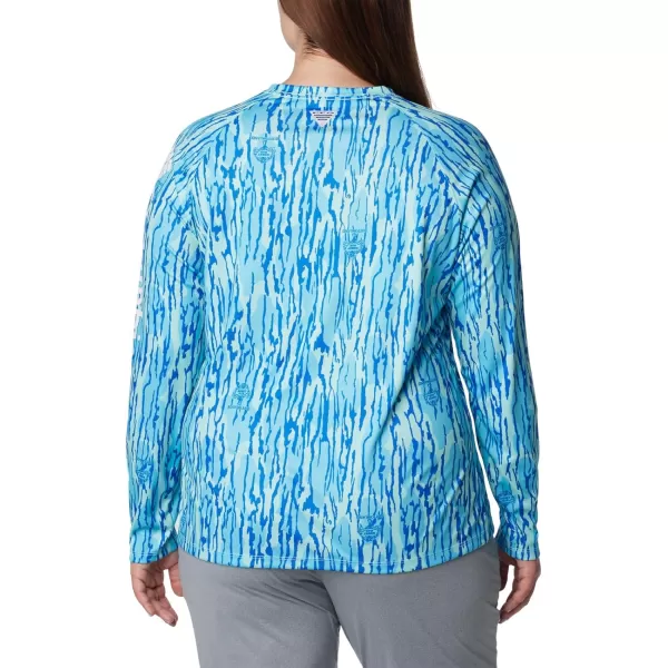 imageColumbia Womens Super Tidal Tee Long SleeveGulf Stream Mossy Oak Bottomland