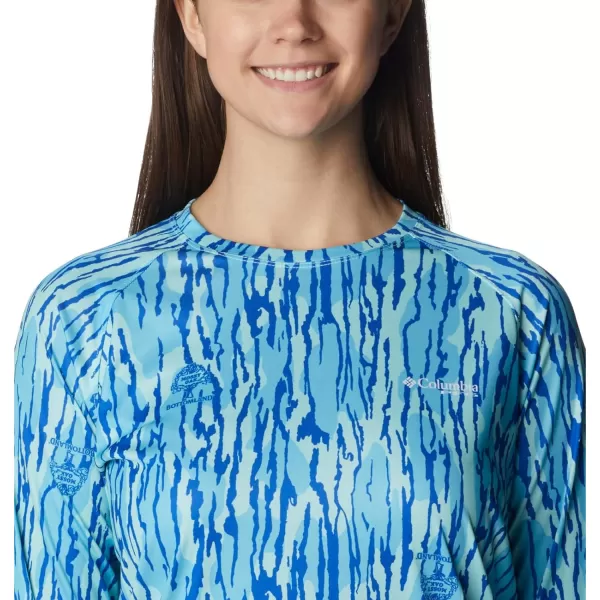 imageColumbia Womens Super Tidal Tee Long SleeveGulf Stream Mossy Oak Bottomland