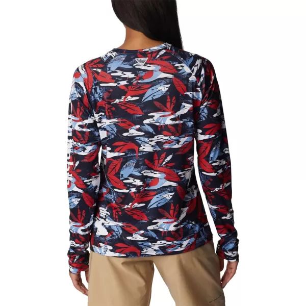 imageColumbia Womens Super Tidal Tee Long SleeveRed Spark Shorebreak