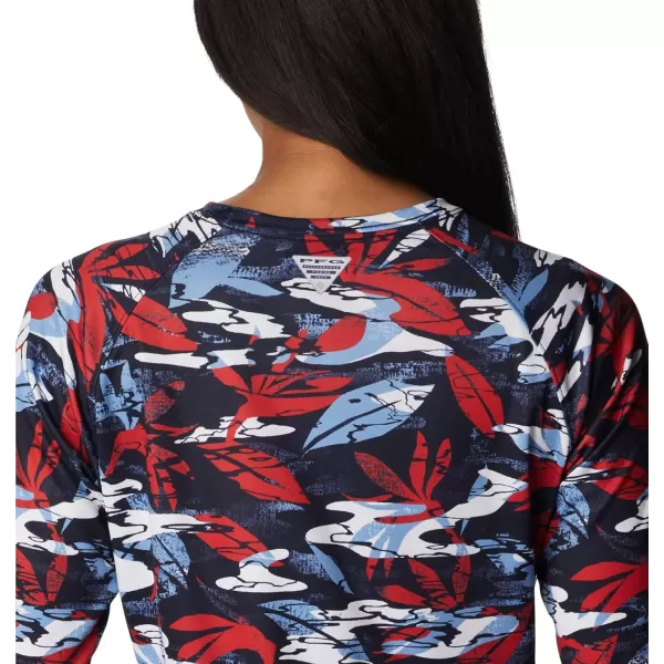 imageColumbia Womens Super Tidal Tee Long SleeveRed Spark Shorebreak