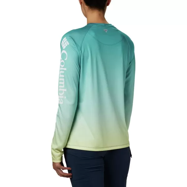 imageColumbia Womens Super Tidal Tee Long SleeveWaterfall Gradient