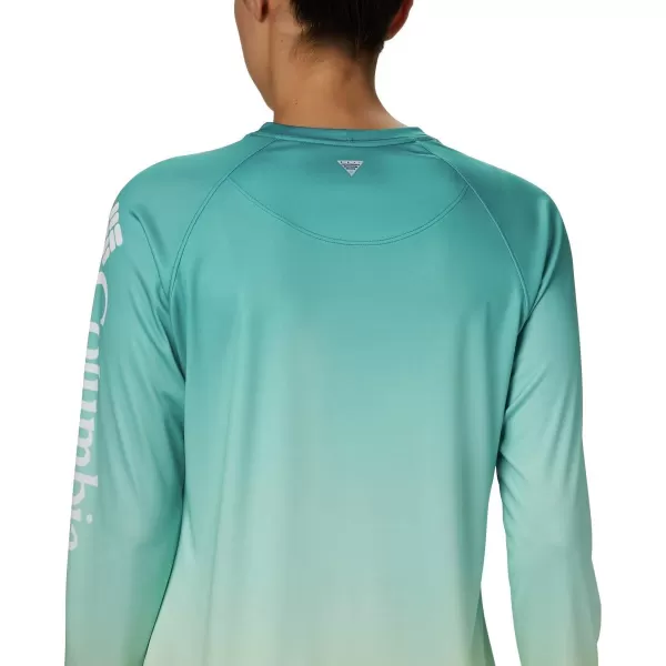 imageColumbia Womens Super Tidal Tee Long SleeveWaterfall Gradient