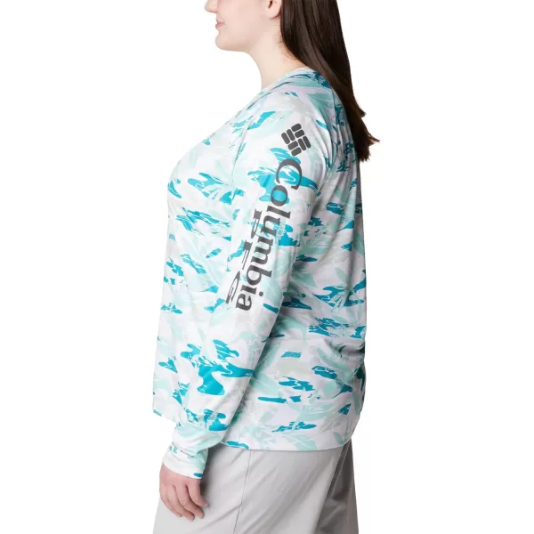imageColumbia Womens Super Tidal Tee Long SleeveWhite Shorebreak