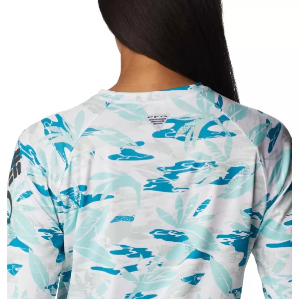 imageColumbia Womens Super Tidal Tee Long SleeveWhite Shorebreak