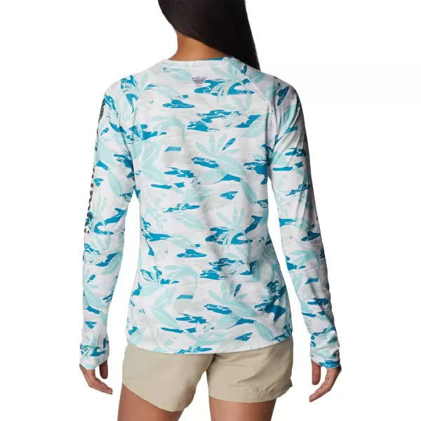 imageColumbia Womens Super Tidal Tee Long SleeveWhite Shorebreak