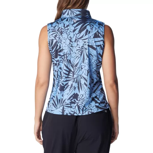 imageColumbia Womens Super Tidal Tee Sleeveless PoloNocturnal Tropictones