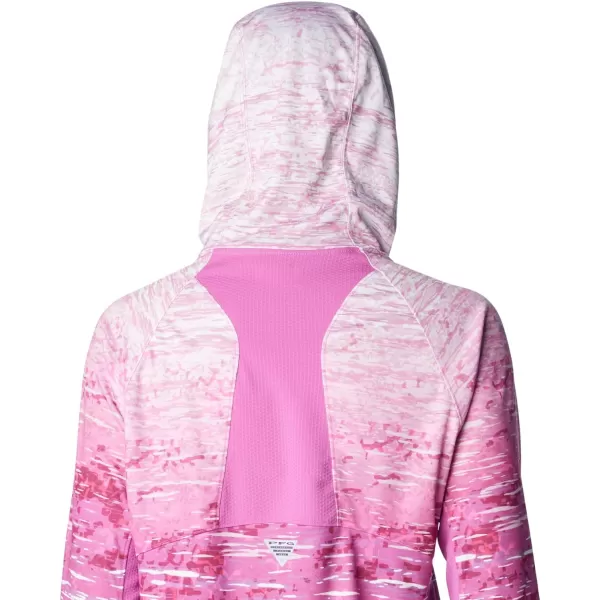 imageColumbia Womens Super Tidal Tee Vent HoodieBright Lavender Digiscale Fade