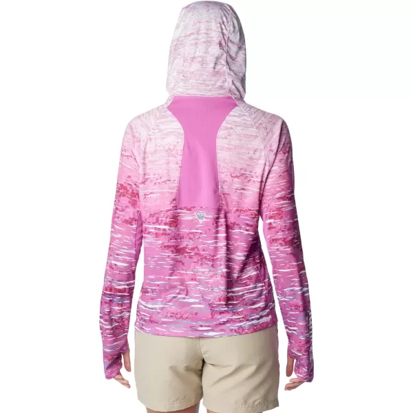 imageColumbia Womens Super Tidal Tee Vent HoodieBright Lavender Digiscale Fade