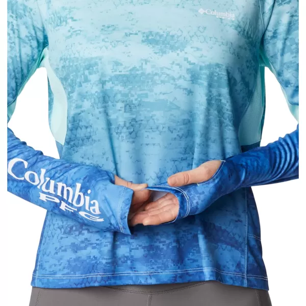 imageColumbia Womens Super Tidal Tee Vent HoodieGulf Stream Camo Gradient