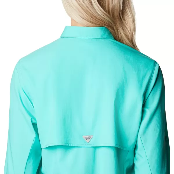 imageColumbia Womens Tamiami Ii Long Sleeve ShirtElectric Turquoise
