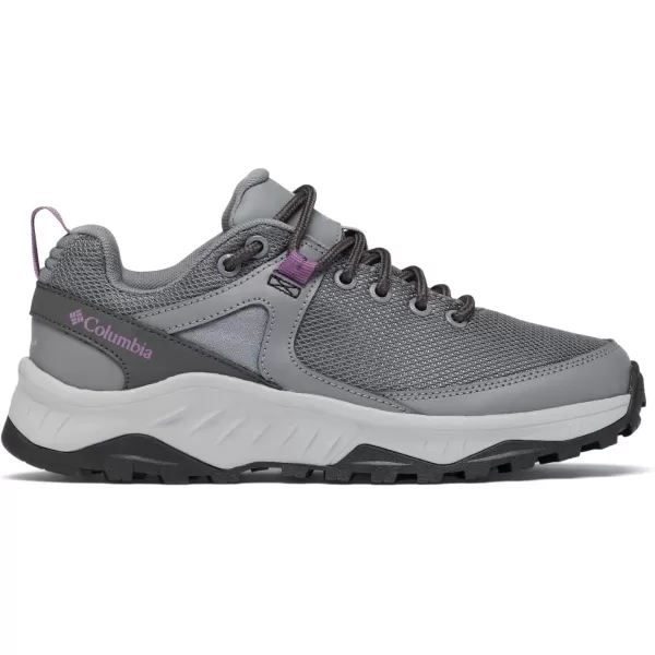 imageColumbia Womens Trailstorm Ascend Waterproof Hiking ShoeTi Grey Steel  Dark Lavender