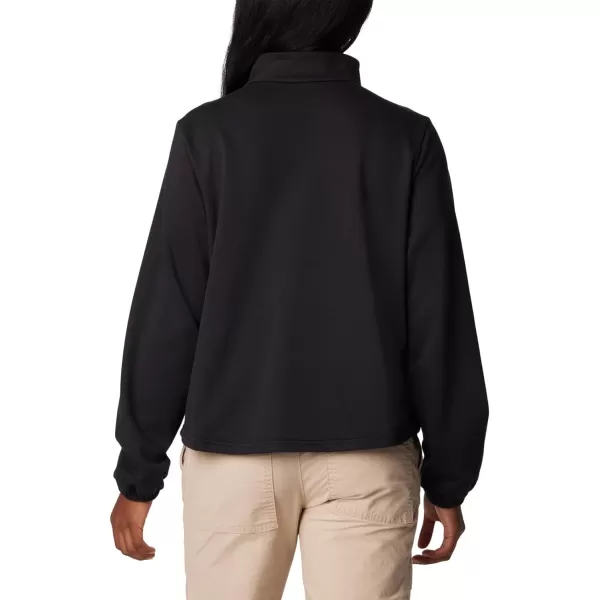 imageColumbia Womens Trek French Terry Half Zip UpdateBlack