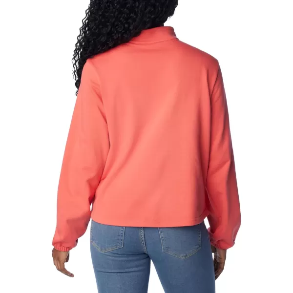 imageColumbia Womens Trek French Terry Half Zip UpdateJuicy