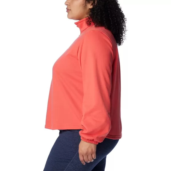 imageColumbia Womens Trek French Terry Half Zip UpdateJuicy
