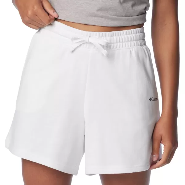 imageColumbia Womens Trek French Terry ShortWhite