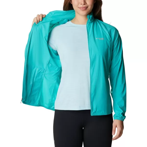 imageColumbia Womens W Endless Trail Wind ShellBright Aqua