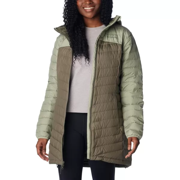 imageColumbia Womens Westridge Mid Down JacketSafariStone Green