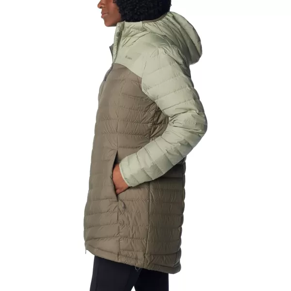 imageColumbia Womens Westridge Mid Down JacketSafariStone Green