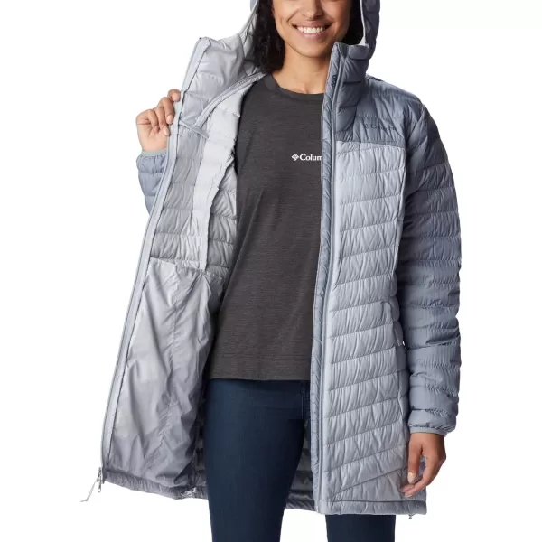 imageColumbia Womens Westridge Mid Down JacketTradewinds GreyCirrus Grey