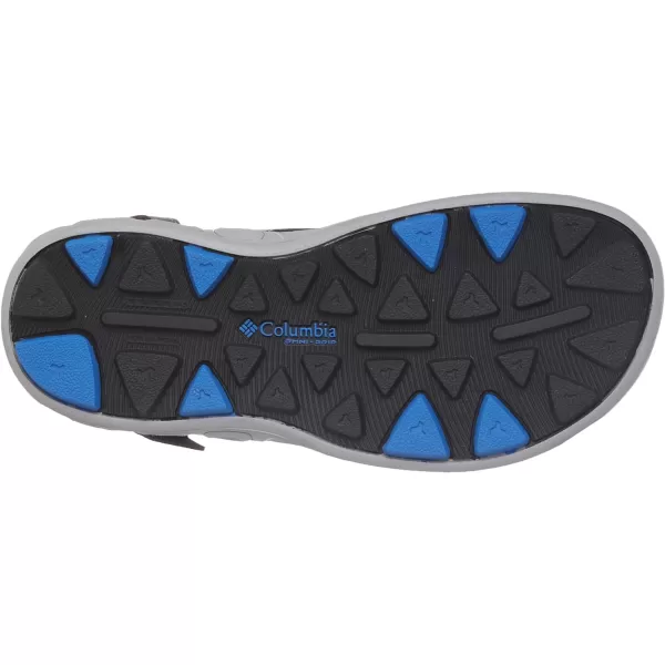 imageUnisexChild Techsun 3 Strap Sandal SportDark GreyBlue Macaw