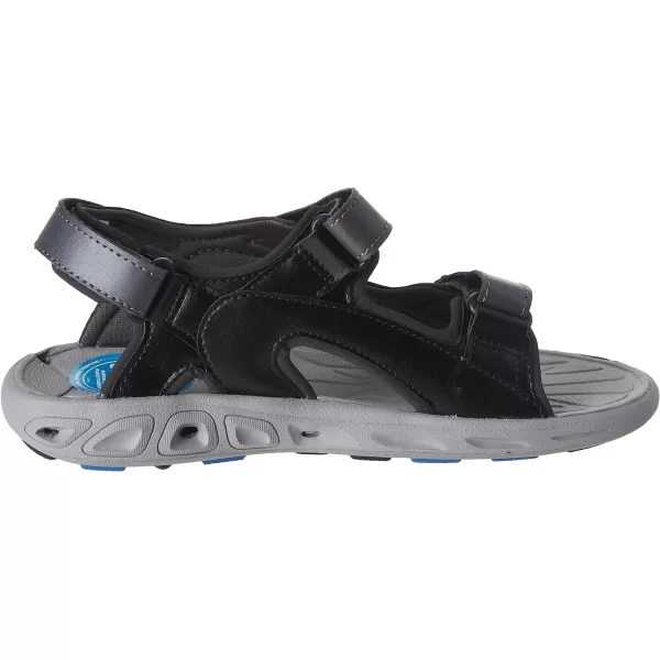 imageUnisexChild Techsun 3 Strap Sandal SportDark GreyBlue Macaw