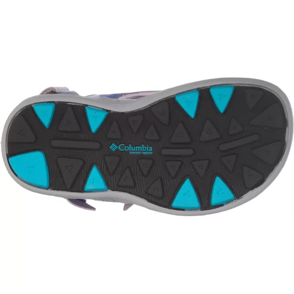 imageUnisexChild Techsun 3 Strap Sandal SportMorning MistGeyser
