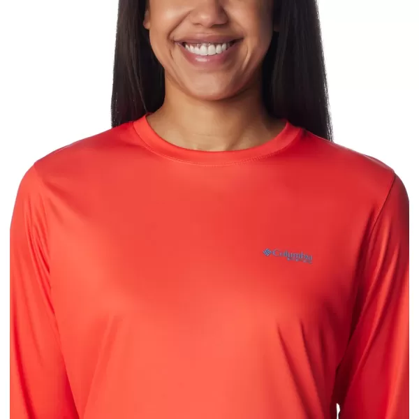 imageWomens Tidal Tee PFG Fish Flag LsBright PoppyFish and Friends Flag