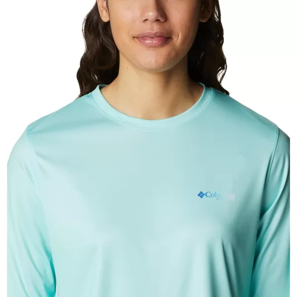 imageWomens Tidal Tee PFG Fish Flag LsGulf StreamAtoll Gradient