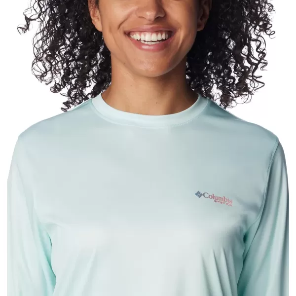 imageWomens Tidal Tee PFG Fish Flag LsIcy MornFish Flag Ombre