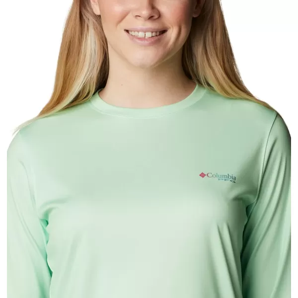 imageWomens Tidal Tee PFG Fish Flag LsKey WestCactus Pink Gradient