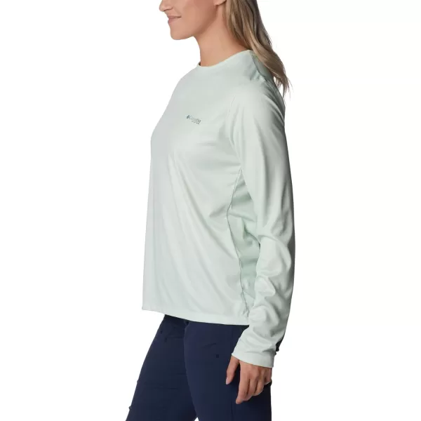 imageWomens Tidal Tee PFG Fish Flag LsLight LimeSafari Gradient