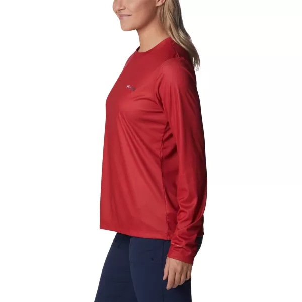 imageWomens Tidal Tee PFG Fish Flag LsRed SparkBluestone Gradient