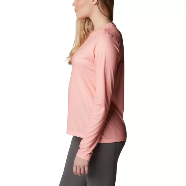 imageWomens Tidal Tee PFG Fish Flag LsTiki PinkNeon Sunrise Gradient