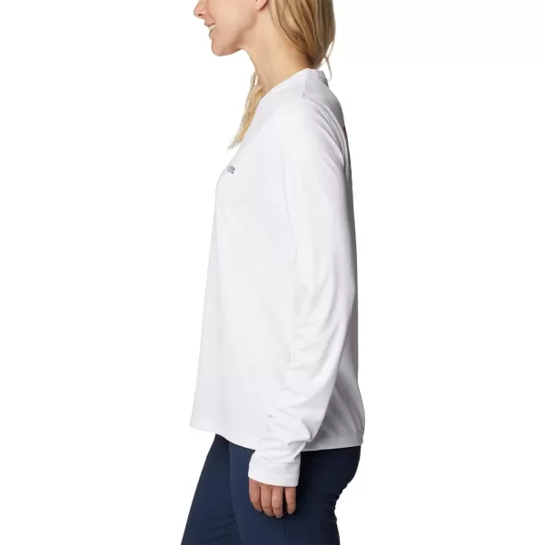imageWomens Tidal Tee PFG Fish Flag LsWhiteFish Flag Ombre