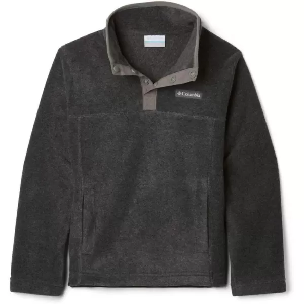 imageColumbia Baby Steens MTN 14 Snap Fleece PullOverCharcoal Heather