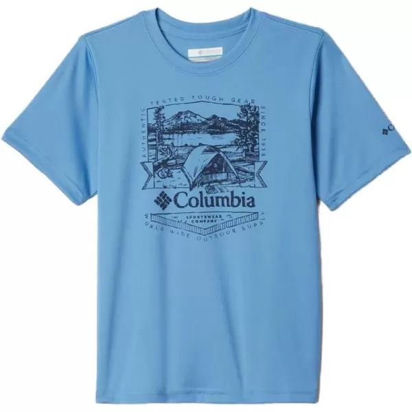 imageColumbia Boys Fork Stream Short Sleeve Graphic ShirtSkylerLakeside Badge