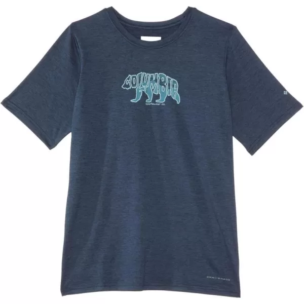 imageColumbia Boys Mount Echo Short Sleeve Graphic ShirtCollegiate NavyBearly Stroll