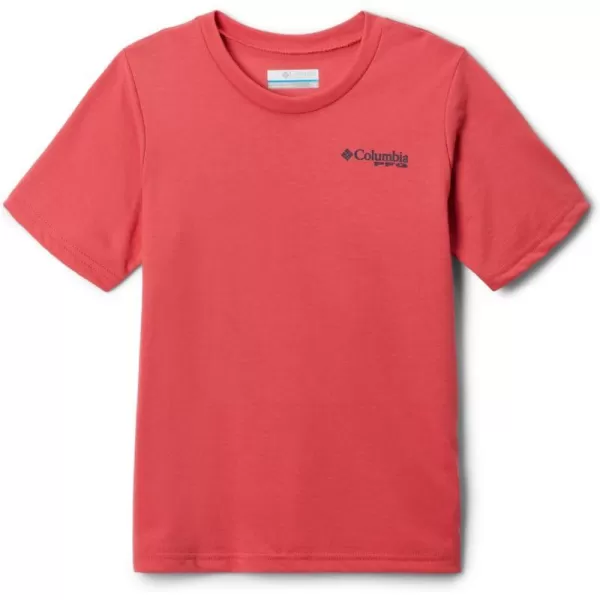Sunset Red/Fins & Stripes Graphic