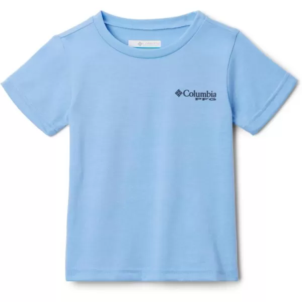 imageColumbia Boys PFG Short Sleeve Graphic TeeWhite CapPfg Boys Fish Flag Graphic