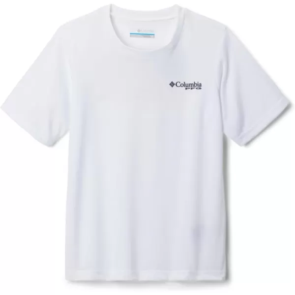 imageColumbia Boys PFG Short Sleeve Graphic TeeWhitePfg Boys Fish Flag Graphic