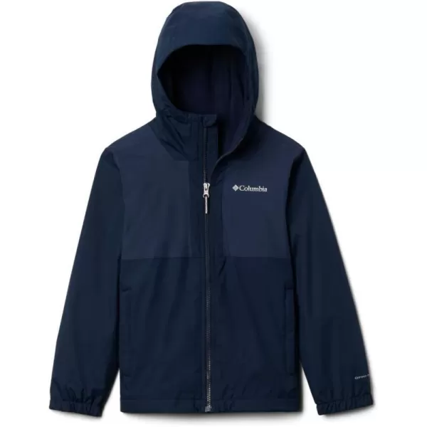 imageColumbia Boys Rainy Trails Fleece Lined JacketColl NavyColl Navy Slub