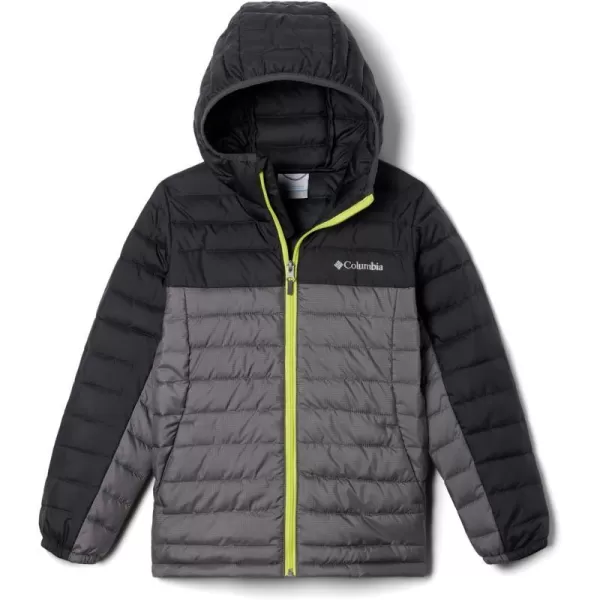 imageColumbia Boys Silver Falls Hooded JacketCity Grey  Shark